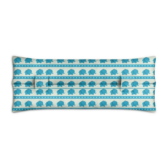 Heart Surgery Recovery Pillow - Ethnic Spiritual Elephant Design - Soft Fabric for Enhanced Driving Comfort