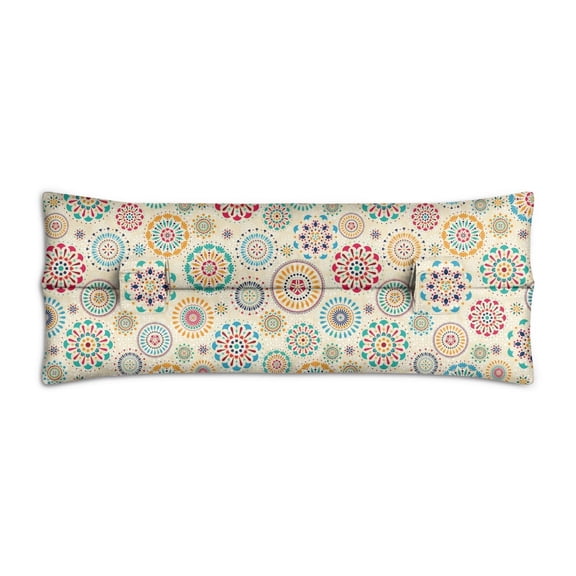 Heart Surgery Recovery Pillow Protective Seatbelt Cushion with Removable Cover, Ideal for Pacemaker Patients (Rustic Folk Style)