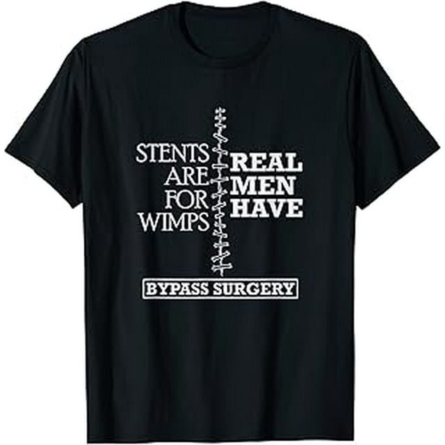 Heart Surgery Survivor After Surgery Recovery Men Bypass TShirt