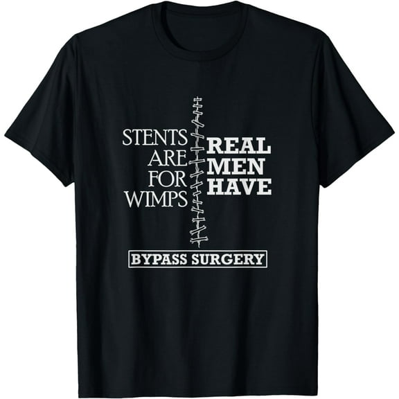 Heart Surgery Survivor After Surgery Recovery Men Bypass T-Shirt