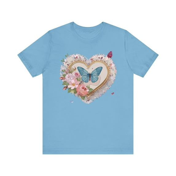 Heart Tee Shirt, Shirt with Heart