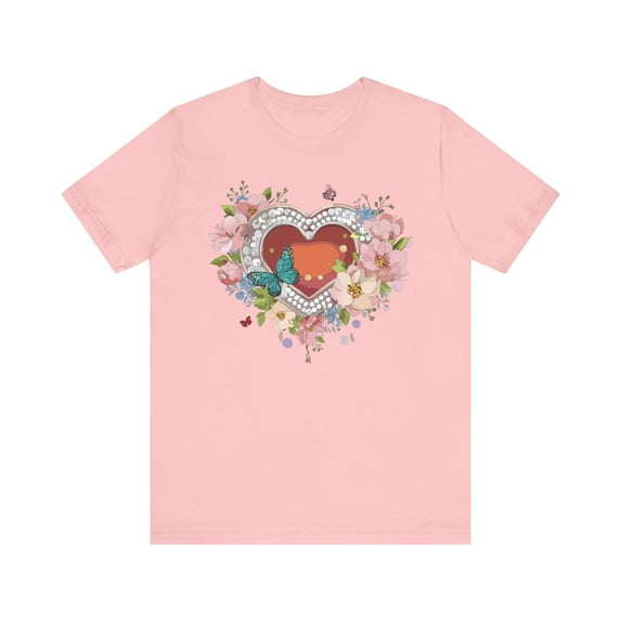 Heart Tee Shirt, Shirt with Heart