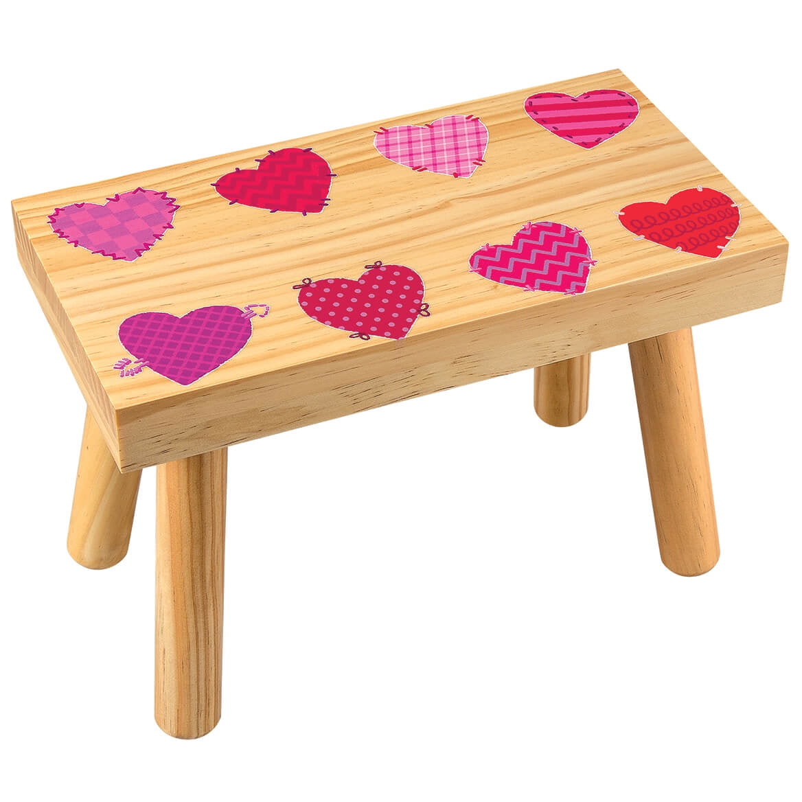 Heart Themed Step Children s Step Stool Walmart