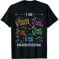 thumbnail image 1 of Heart To Care Paraprofessional Teachers Paraeducator T-Shirt, 1 of 4