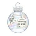 Heart Transparent Colored Spherical Shape Ornament A Piece Of My Heart ...