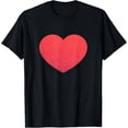 thumbnail image 1 of Heart Valentines Day Shirt - Graphic Novelty Love Heart T-Shirt, 1 of 5