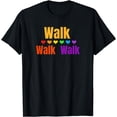 thumbnail image 1 of Heart Walk Indoor Walking Outdoor Walk at Home Pounds Off T-Shirt, 1 of 3
