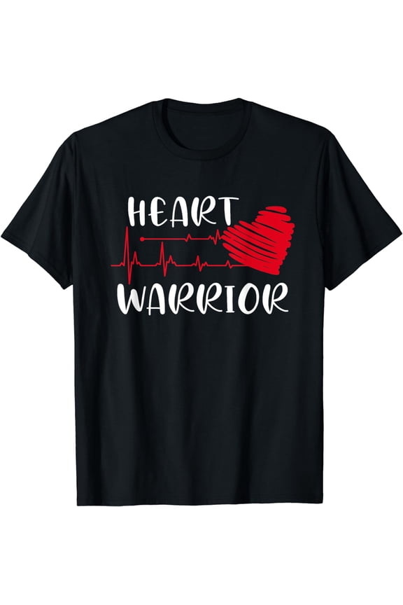 Heart Warrior CHD Awareness Present Congenital Heart Disease T-Shirt
