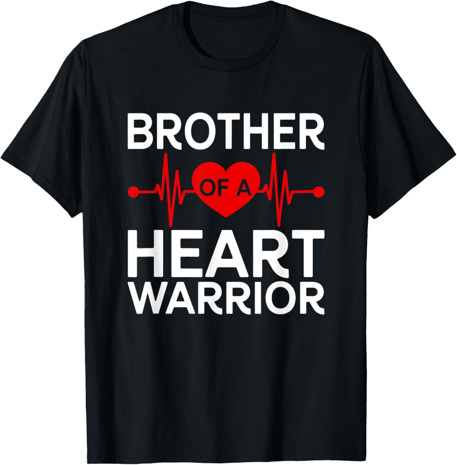 Heart Warrior CHD Warrior Brother Congenital Heart Disease TShirt