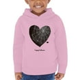 thumbnail image 1 of Heart With Cobweb Hoodie Toddler -Image by Shutterstock,  4 Toddler, 1 of 4