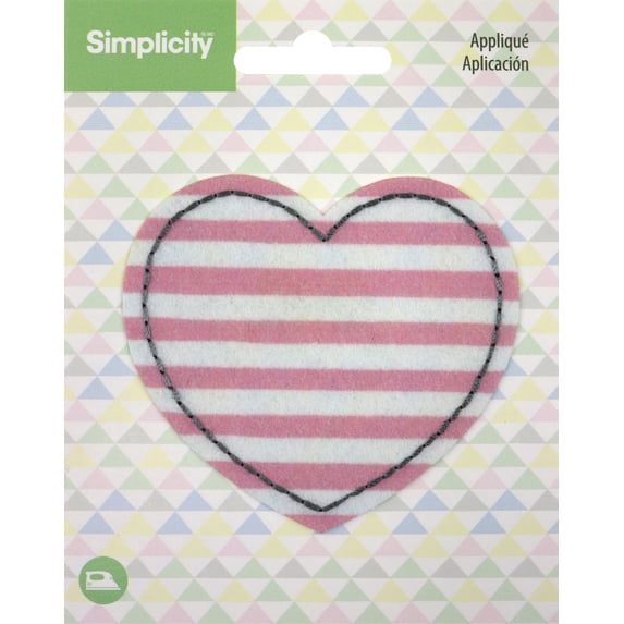 Heart - Wrights Baby Iron-On Applique