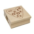 thumbnail image 1 of Heart XO Love Square Rubber Stamp Stamping Scrapbooking Crafting - Large 2.75in, 1 of 7