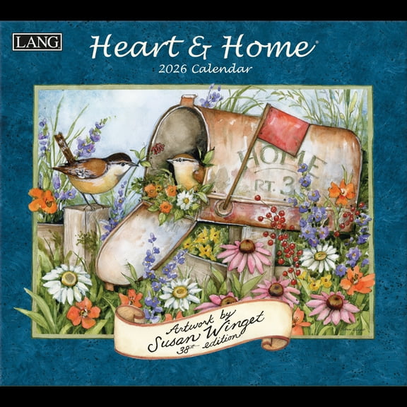 Heart & Home(r) 2026 Wall Calendar, (Paperback)