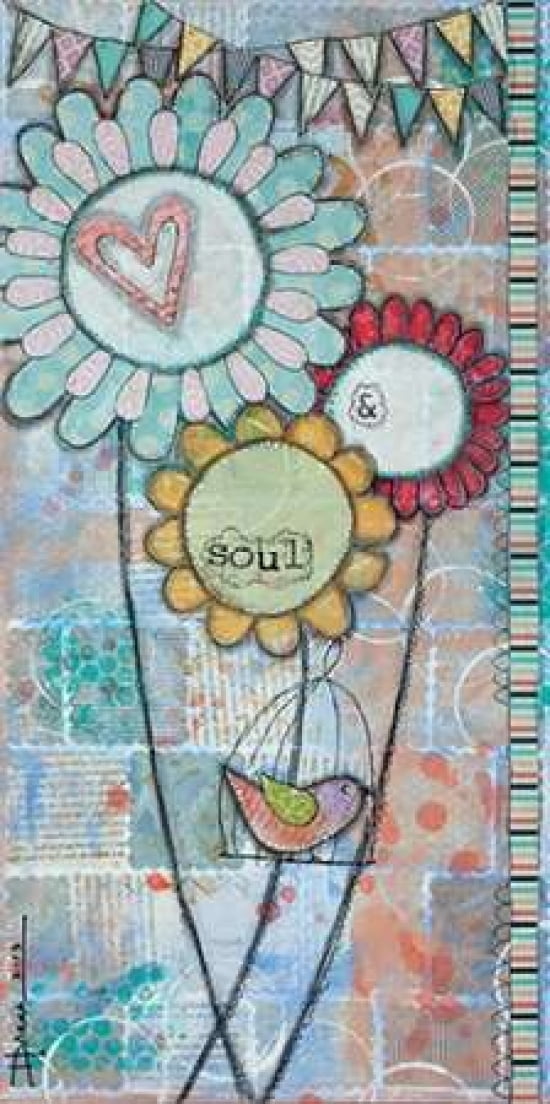 Heart and Soul Canvas Art - Denise Braun (24 x 48)