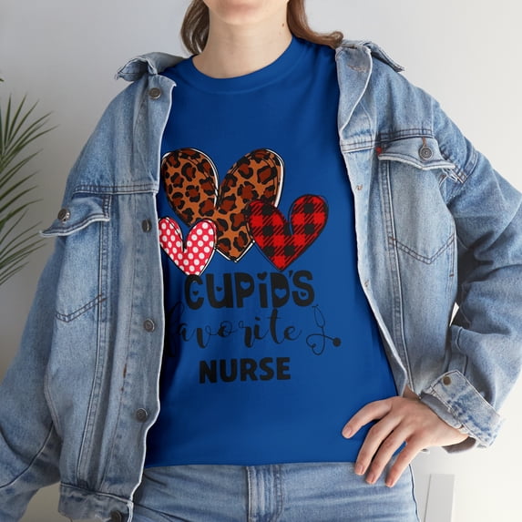 Heart cupid's favorite Nurse Tshirt