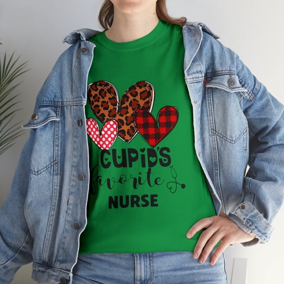 Heart cupid's favorite Nurse Tshirt