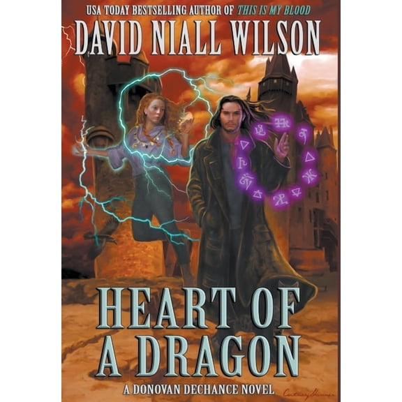 Heart of a Dragon (Hardcover) by David Niall Wilson