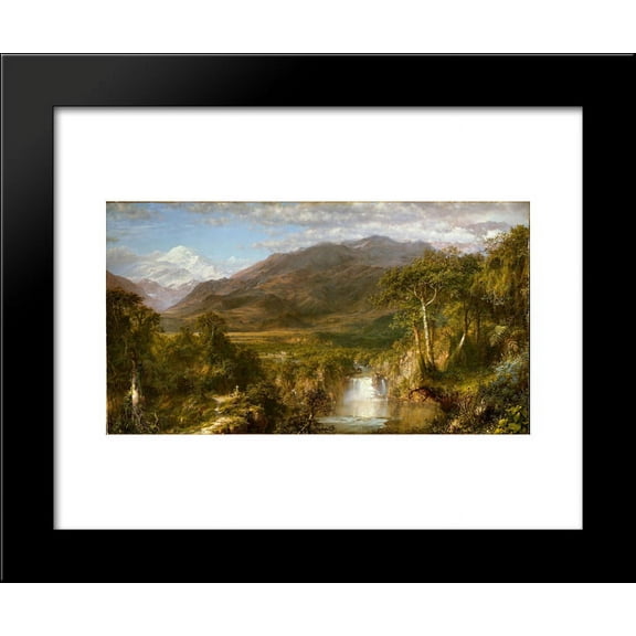 Heart of the Andes 20x24 Framed Art Print by Frederic Edwin Church