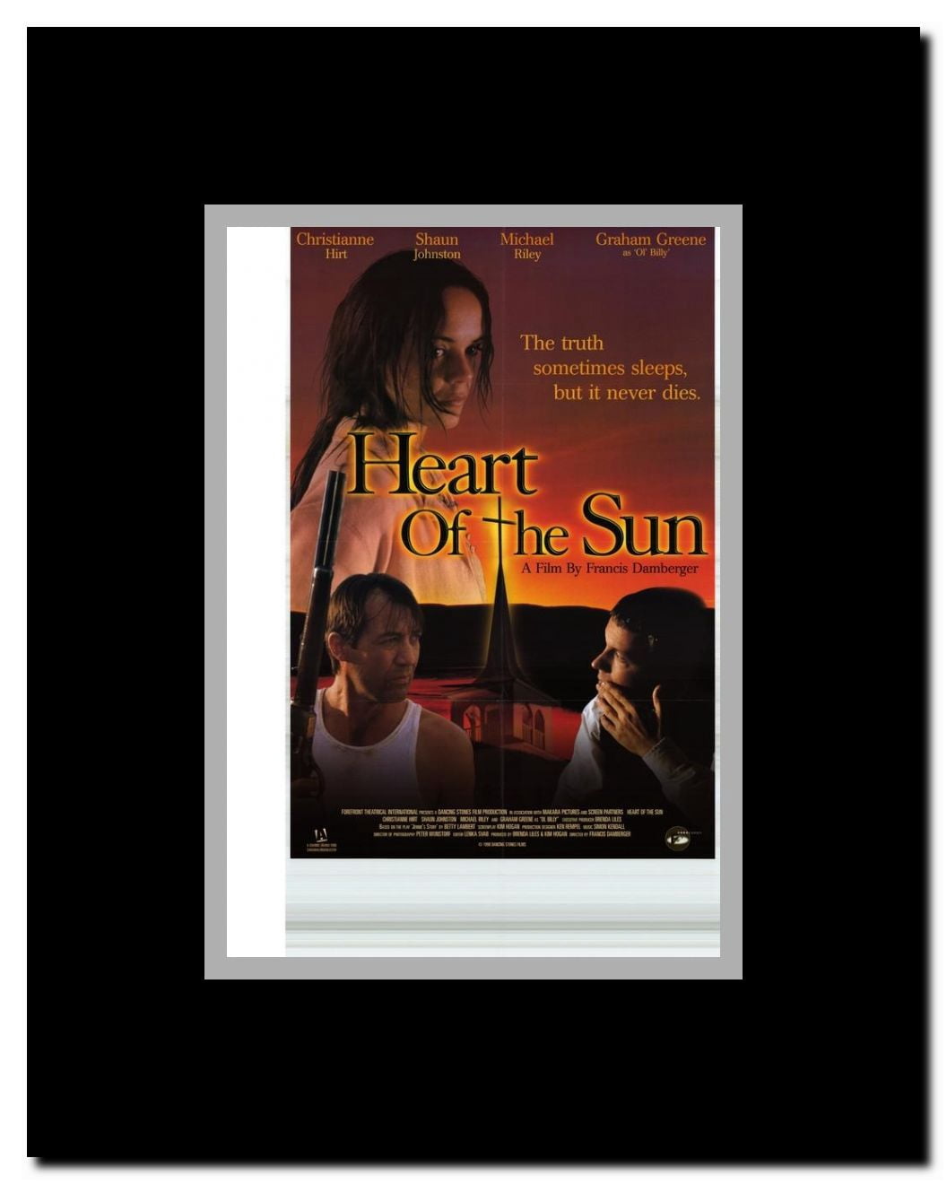Heart of the Sun Framed Movie Poster