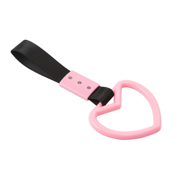 Heart shaped Car Electrostatic Strap Decorative Hanging Ring Rear Bumper Ring