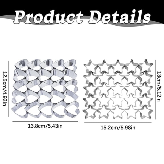 Heart shaped cookie cutting machine grid for baking holiday