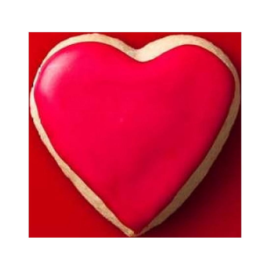 Heart shaped cookies Canvas Art - Assaf Frank (24 x 24)