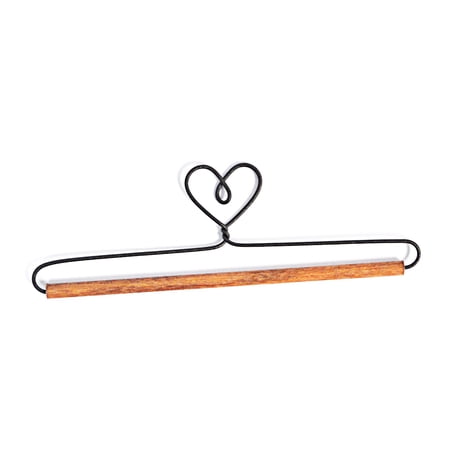 Heart with Stained Dowel Holder