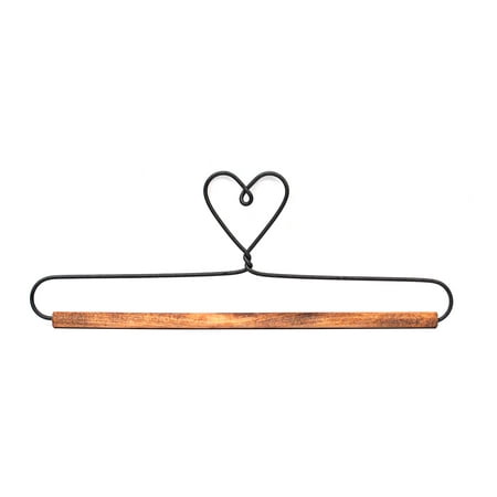 Heart with Stained Dowel Holder