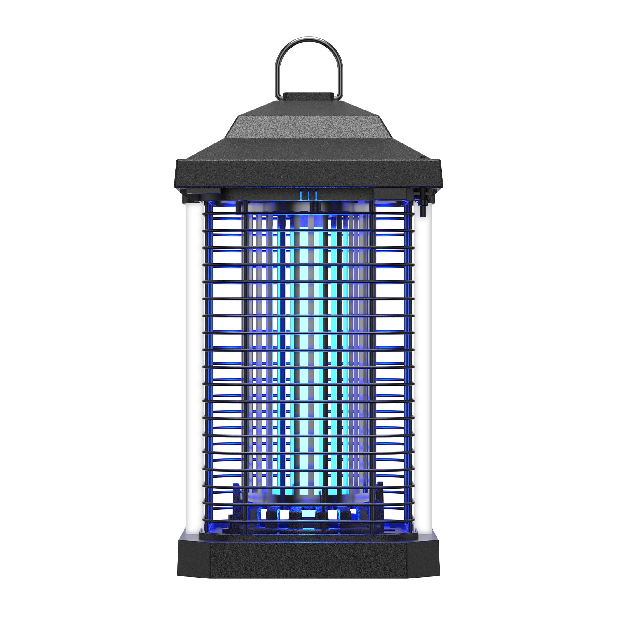 HeartGoods Bug Zapper Outdoor, 15W Power & 4200V Instant Grid Mosquito Repellent, 1/2 Acre Coverage, 3.9 ft Power Cord, Fly Trap for Patio, Backyard, Home