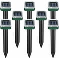 thumbnail image 1 of HeartGoods Mole Repellent Solar Powered, Waterproof Vole Chipmunk Repellent Outdoor,Ultrasonic Gopher Repellent for Lawn Garden, Mole Deterrent,Groundhog Repeller, Snake (8 Packs), 1 of 7