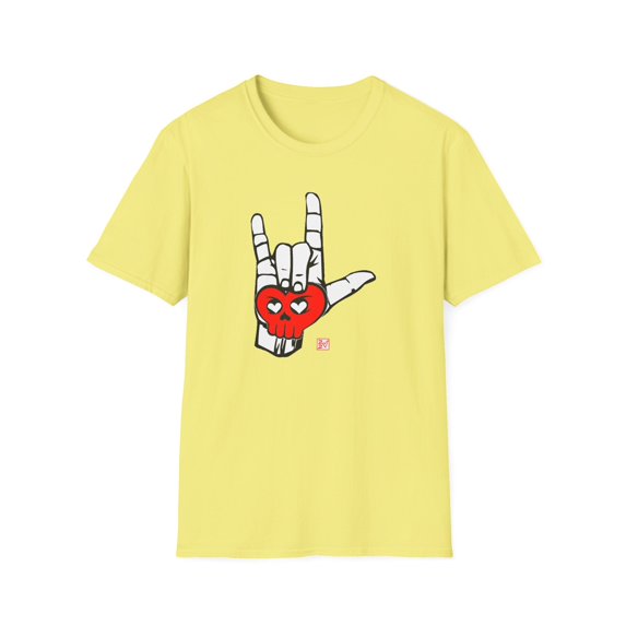 HeartSkulls™ "I Love You in ASL" by KoKoLove Art