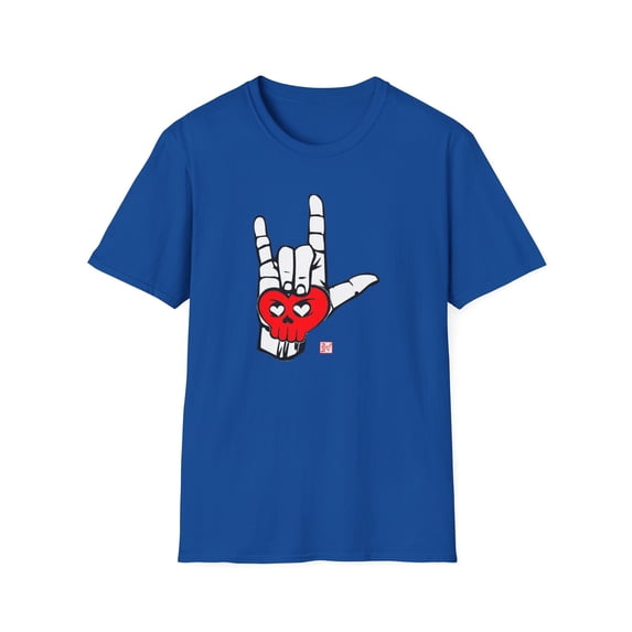 HeartSkulls™ "I Love You in ASL" by KoKoLove Art