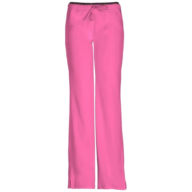 HeartSoul Break On Through Women's Scrubs Pant Low Rise Drawstring 20110