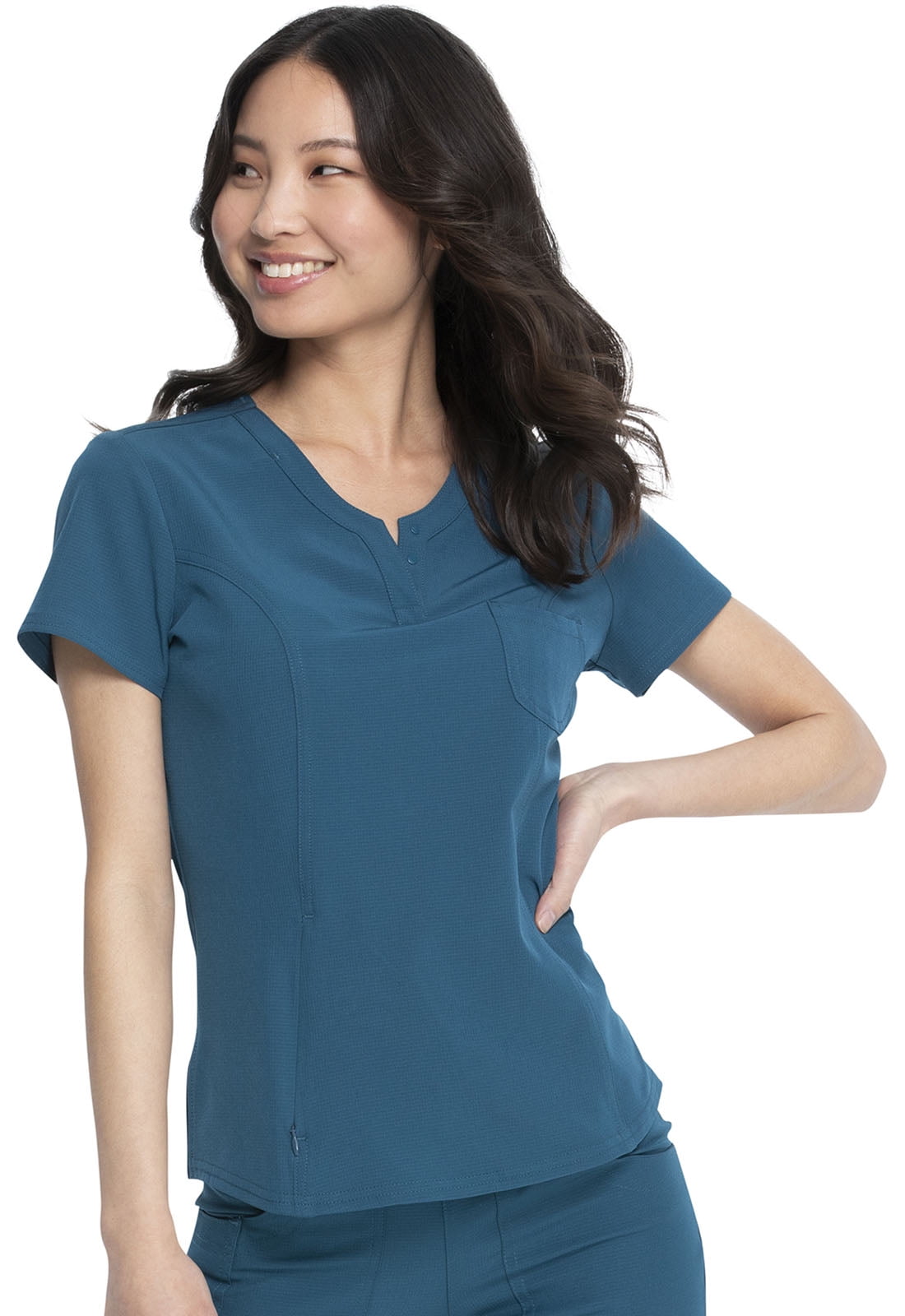 HeartSoul Break On Through Women's Scrubs Top V-Neck HS710 - Walmart.com