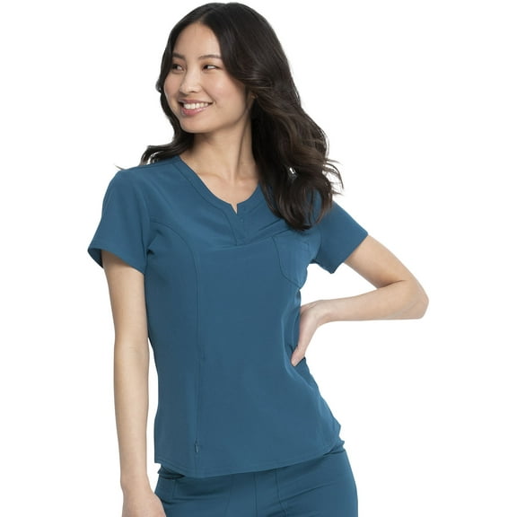 HeartSoul Break On Through Women's Scrubs Top V-Neck HS710