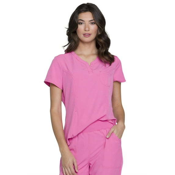 HeartSoul Break On Through Women's Scrubs Top V-Neck HS710