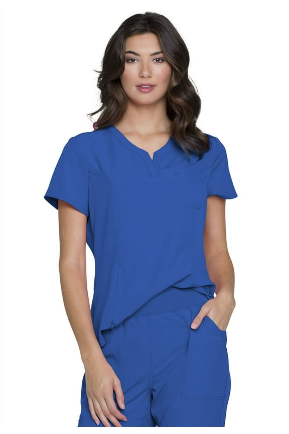 Break On Through Women's Scrubs Top V-Neck HS710