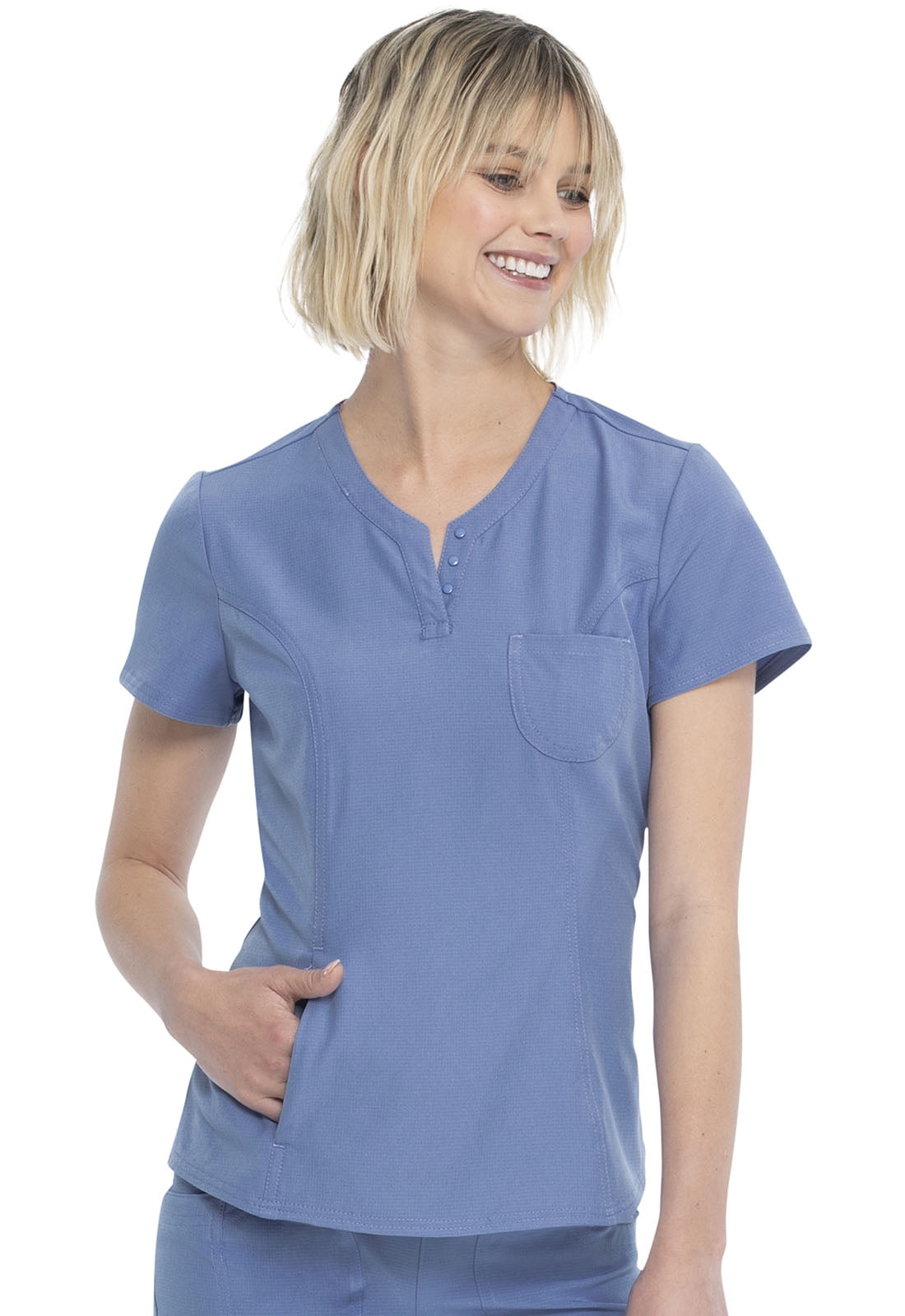 HeartSoul Break On Through Women's Scrubs Top V-Neck HS710 - Walmart.com