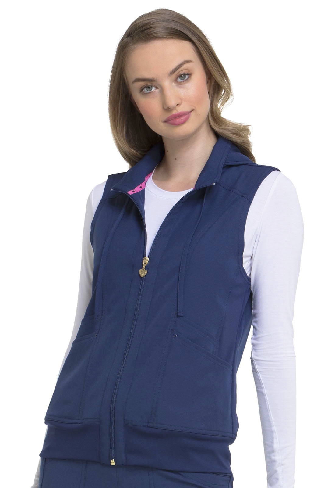 Scrub top vest walmart