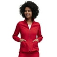 thumbnail image 1 of HeartSoul Break On Through Women's Zip Front Warm Up Scrubs Jacket 20310, 1 of 4