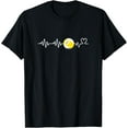 thumbnail image 1 of Heartbeat Billiard Nine Ball Funny 9-Ball Player Gift T-Shirt, 1 of 3