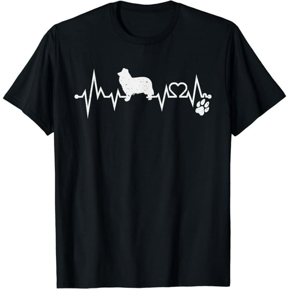 Heartbeat Border Collie T-Shirt