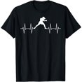 thumbnail image 1 of Heartbeat Boxing Funny Boxer Gift Graphic Tee T-Shirt, 1 of 4