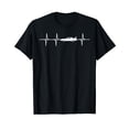 thumbnail image 1 of Heartbeat Car Drag Race Pulse Strip Driver Racing Racer Gift T-Shirt, 1 of 5