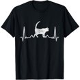 thumbnail image 1 of Heartbeat Cat T-Shirt, 1 of 4