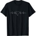 thumbnail image 1 of Heartbeat Design Medical Nursing Stethoscope T-Shirt for Nurse Gift, 1 of 5