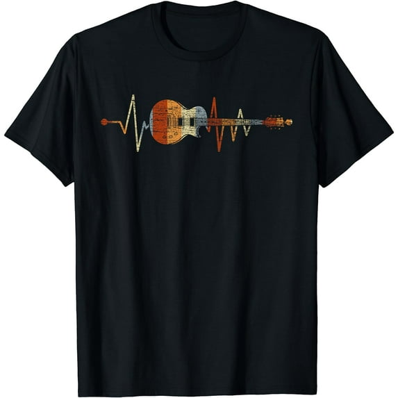 Heartbeat Guitarist Guitar T-Shirt