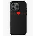 thumbnail image 1 of Heartbeat Hearts Love Pattern N5198 Phone Case for iPhone 17 16 15 14 13 12 11 Pro Max, 1 of 2
