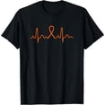 thumbnail image 1 of Heartbeat - Leukemia Cancer Shirt Leukemia Support Gift, 1 of 4