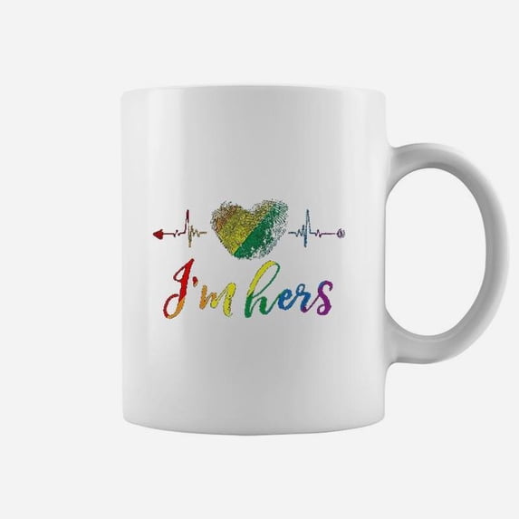 Heartbeat Lgbt I Am Hers Coffee Mug - Walmart.com